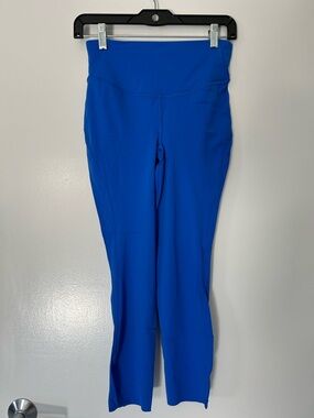 NWOT Lululemon Base Pace HR Crop Pant 23" High-Rise Sz 6 Royal Blue Nulux Fabric